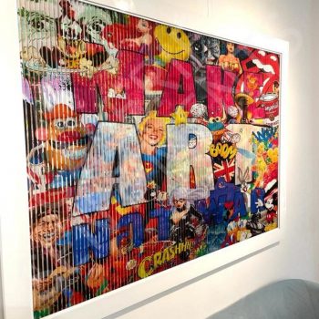 BOOM, MAKE ART NOT WAR. Oeuvre Originale